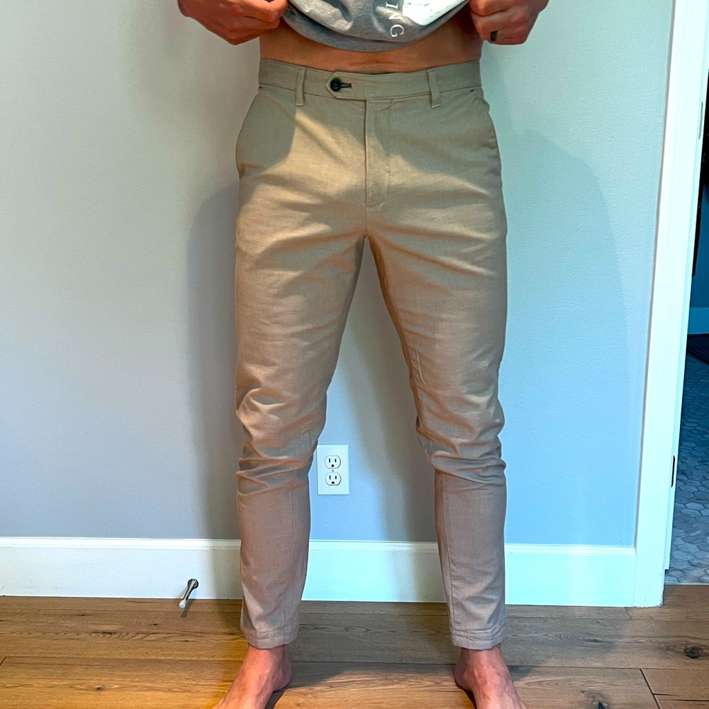 Ted Baker, 33, Tan Slacks